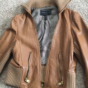 BCBG Leather Jacket